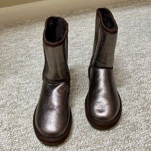 Women’s UGG Short Metallic Boots